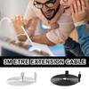 3M/10ft DC Extension Cable Replacement Power Extension Cord Long DC Adapter Plug Extender Cable Speaker Accessory