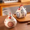 Керамические банки для кухни в форме курицы, креативные банки для хранения специй, украшения для дома