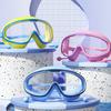 Kids Swimming Goggles Big Frame HD View Anti-fog Waterproof Children's Swim Goggles Boys and Girls Multi-color To Choose