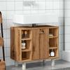 VidaXL Armoire de salle de bain chêne artisanal 60x32x53,5 cm, meubles de salle de bain, lavabo de salle de bain, armoire de 856145