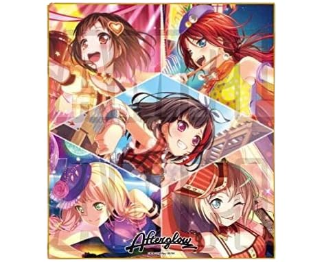 BanG Dream! Girls Band Party! Иллюстрация с автографом - Послесвечение