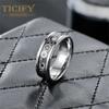 Новый продукт, кольцо из титановой стали, мужское персонализированное кольцо с шестернями, ежегодное колесо, модное кольцо, ювелирные изделия Gandal