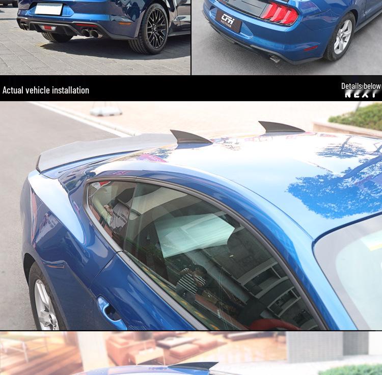 Ford Mustang 2015-2023 Carbon Fiber Roof Fin Antenna Spoiler