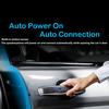 Автомобильный комплект громкой связи Bluetooth 4.2, зажим для солнцезащитного козырька, беспроводной аудиоприемник, громкая связь, музыкальный плеер, двойной микрофон