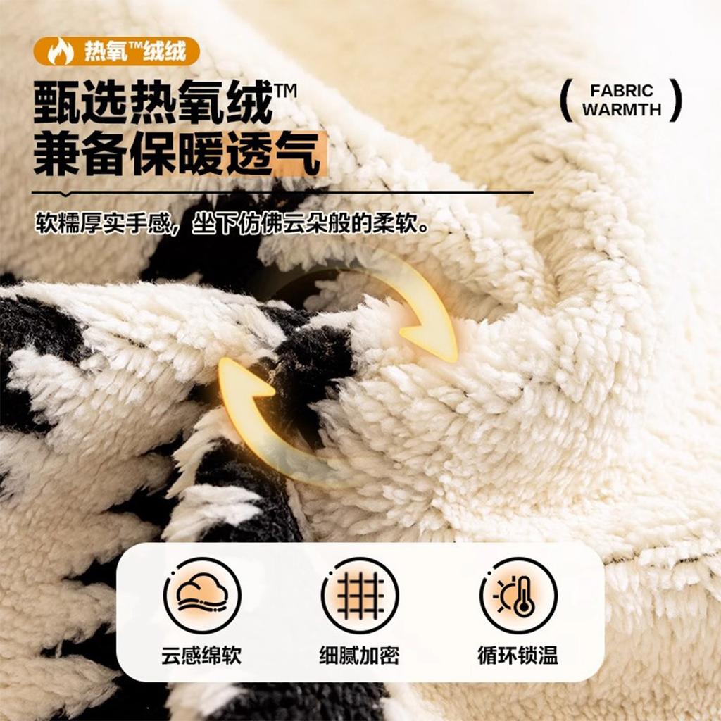 Premium Plush Sofa Cushion Autumn And Winter  New Winter Thickened Straight Row Sofa Seat Cushion Non-Slip Cover Cover Cloth