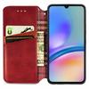 For Samsung Galaxy A05s 4G PU Leather Case Rhombus Imprint Wallet Stand Phone Cover