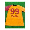 Футбольная майка Icardi, сезон 99, сезон 2021-2022, номер Super Jersey 99