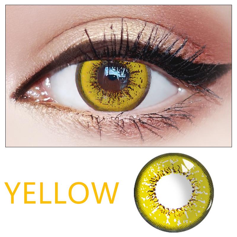 Цветные линзы для изменения цвета глаз