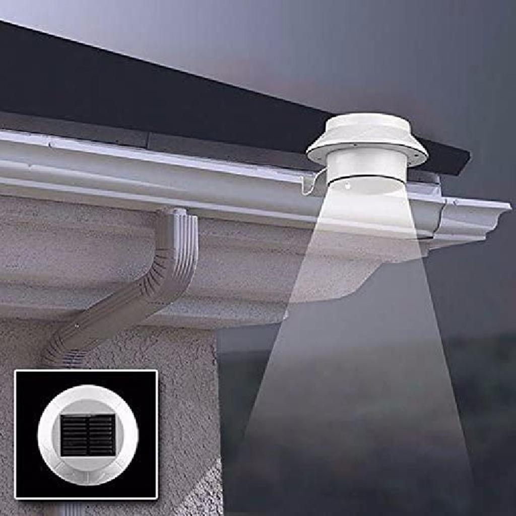 Solar Powered Light Outdoor Waterproof Eaves Light Wall Light Fence Light Solar Rail Guard Light