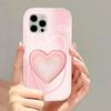 Lines Love Heart Phone Case For iPhone 13 14 15 Pro Max Case Iphone 11 12 Pro XS Max XR X 7 8 Plus SE SE3 Cute Transparent Cover
