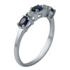 Серебряное кольцо с натуральным сапфиром (2030577)