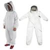 Beekeeper Bee Keeping Suit Jacket Safety Veil Hat Body Equipment Hood