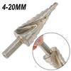 Step Drill Bits 4-32mm 4241 High Speed Steel Cutting