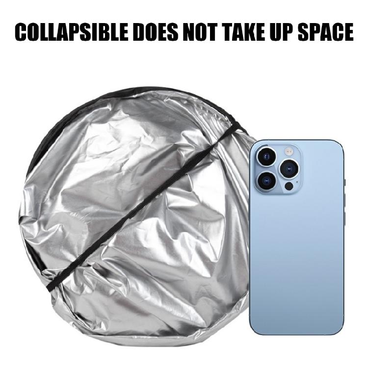 Передний козырек для парковки автомобиля, складной чехол на лобовое стекло с нейлоновой поверхностью и компактным дизайном для ежедневной парковки на улице