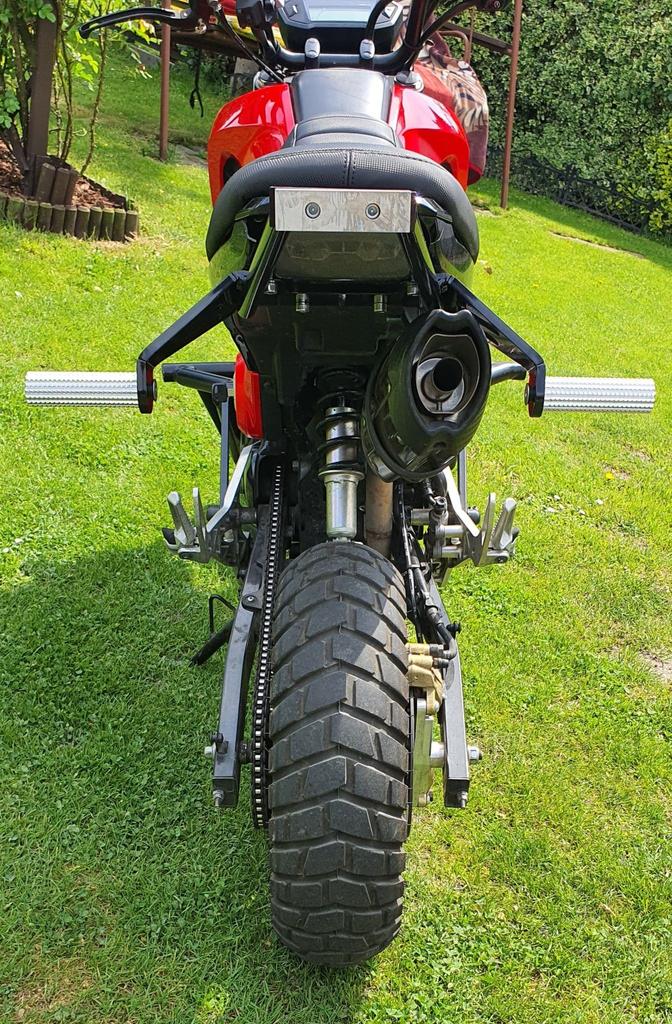 Rear Steel Subcage Rack Honda Msx 125 Grom (2013-2020) Titanium Stunt