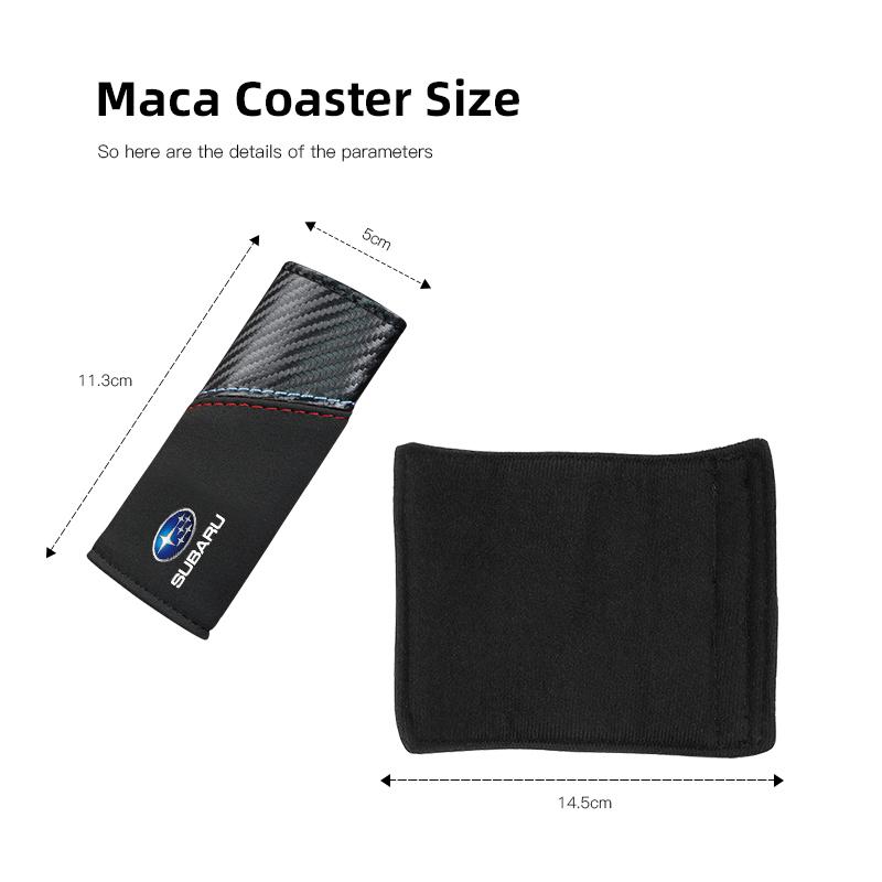 Car Interior Door Handle Cover Handgrip Protect Casing For Subaru STI WRX Forester Impreza Legacy Outback XV WAS Ascent Atenza N222