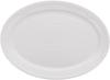 Imported Royal Copenhagen White Fluted Half Lace Oval Dish Plate 28cm Wedding Gift Present 1016792 [Regular Product]