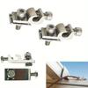 Монтажный кронштейн для солнечной панели Фиксирующие зажимы Заземляющие клеммы Крепежные элементы Фотоэлектрическая поддержка Для установки солнечной системы Аксессуары