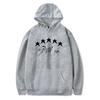 Women's Fashion Casual Long Sleeved Round Neck Letter Printing Loose Plush Pullover With Rope Hoodie