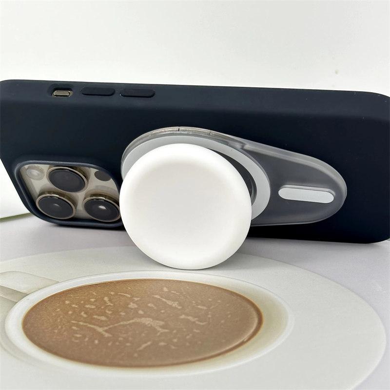 Овальный магнитный держатель для сотового телефона Grip Tok Socket Pocket Finger Ring Stand для iPhone Складной смартфон P-Socket Grip Tok