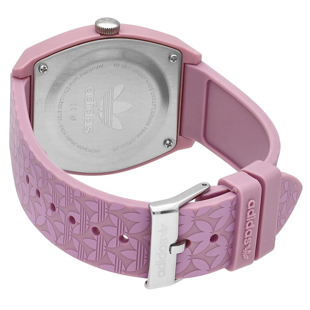 Оригинальные часы PROJECT TWO GRFX Project Two Graphic Pink Dial Resin Windshield Quartz 5 ATM Waterproof 36MM China Watch AOST23052 [Adidas Swatch]