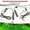 USB Мини-аквариумный нагреватель для маленького аквариума Регулятор температуры Термостат Нагреватель 5/10 Вт Новый и высокое качество