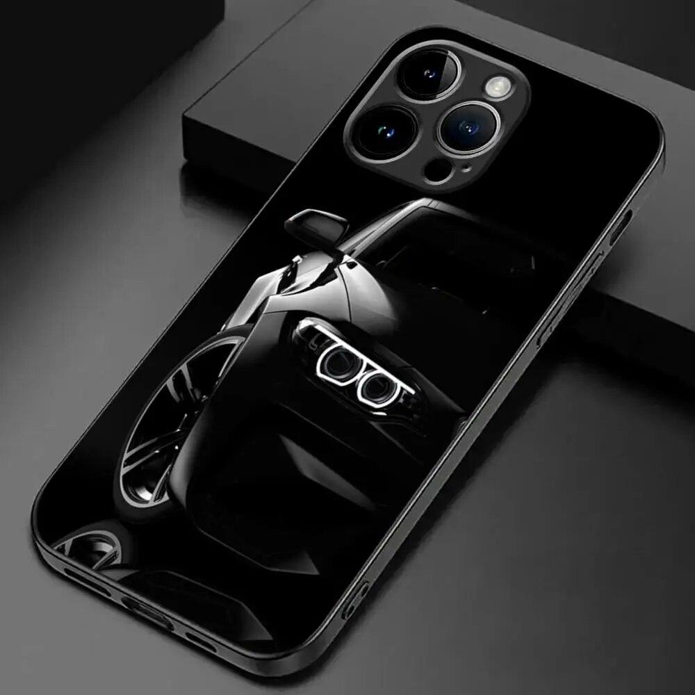 Чехол для телефона в спортивном автомобиле, чехол для iPhone Xiaomi Mi Samsung Galaxy Redmi Note AS 11 12 13 14 15 22 23 24 5G Pro Plus Max Fe Ultra