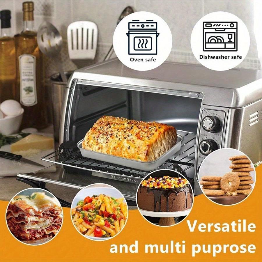 Набор из 3 лотков для панировки, лотки для обвалки для приготовления пищи, набор сковородок для панировки из нержавеющей стали для маринования мяса, курицы, рыбы, лотки для подготовки продуктов