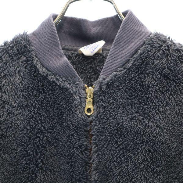 Champion Меховая флисовая куртка L серая Мужская Б/у