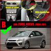 Автомобильные коврики для Ford Focus 2006 2007 2008 2009 2010 2011, изготовленные на заказ автомобильные подушечки для ног, автомобильный ковер, интерьер