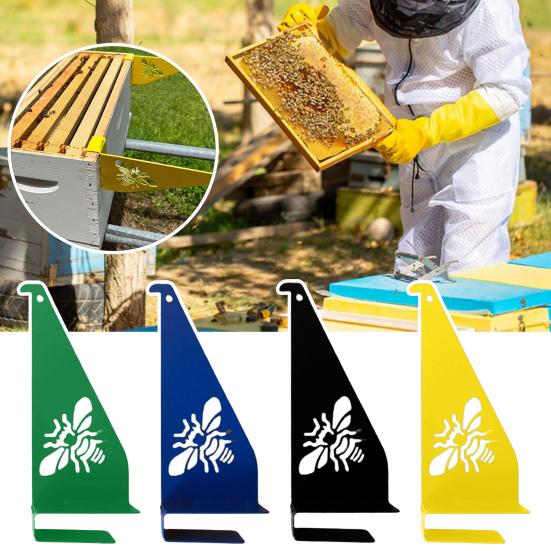 2 Pcs Beehive Inspection Stand Beehive Frame Holder Stainless Steel Beehive Perch Support Bee Hive Stand Bee Boxes And Frame Starter Kit Beekeeping