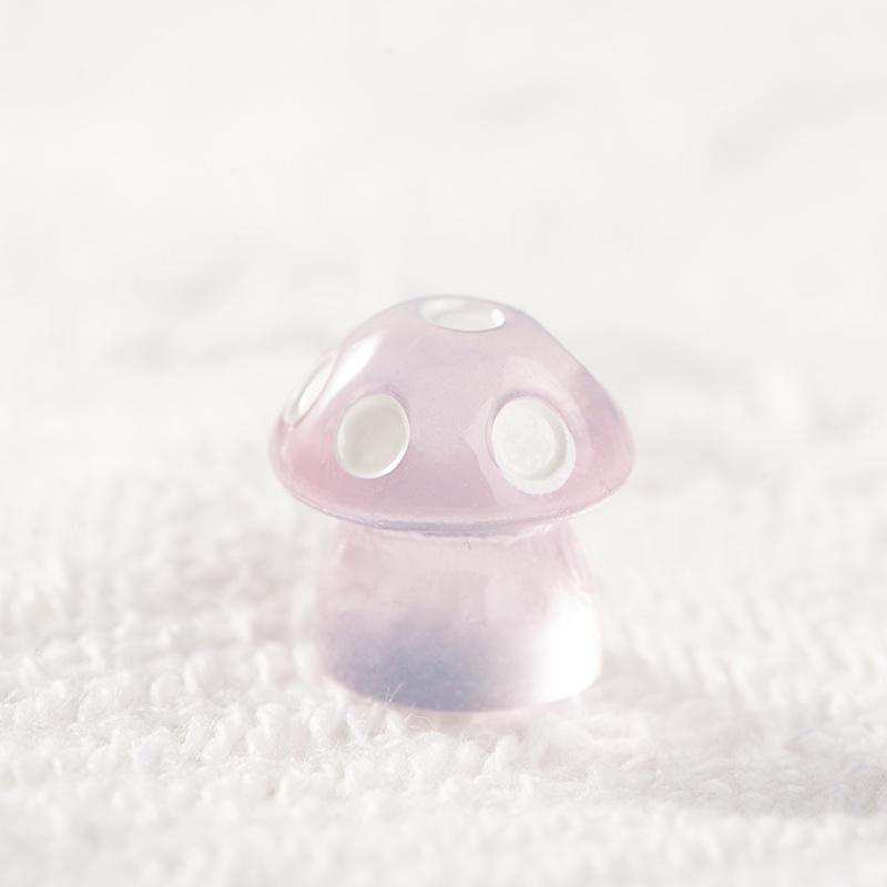 Светящиеся в темноте маленькие грибы из смолы украшения микро ландшафтный сад материалы своими руками аксессуары настольные милые светящиеся украшения