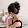 Korean Style Flower Hair Claw Flower Large Size Hair Claw Creative Red Rose Hair Clip  Travel
