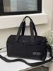 Сумка дорожная и для спортзала большой вместимости в корейском стиле - Универсальная кроссбоди для делового или повседневного использования