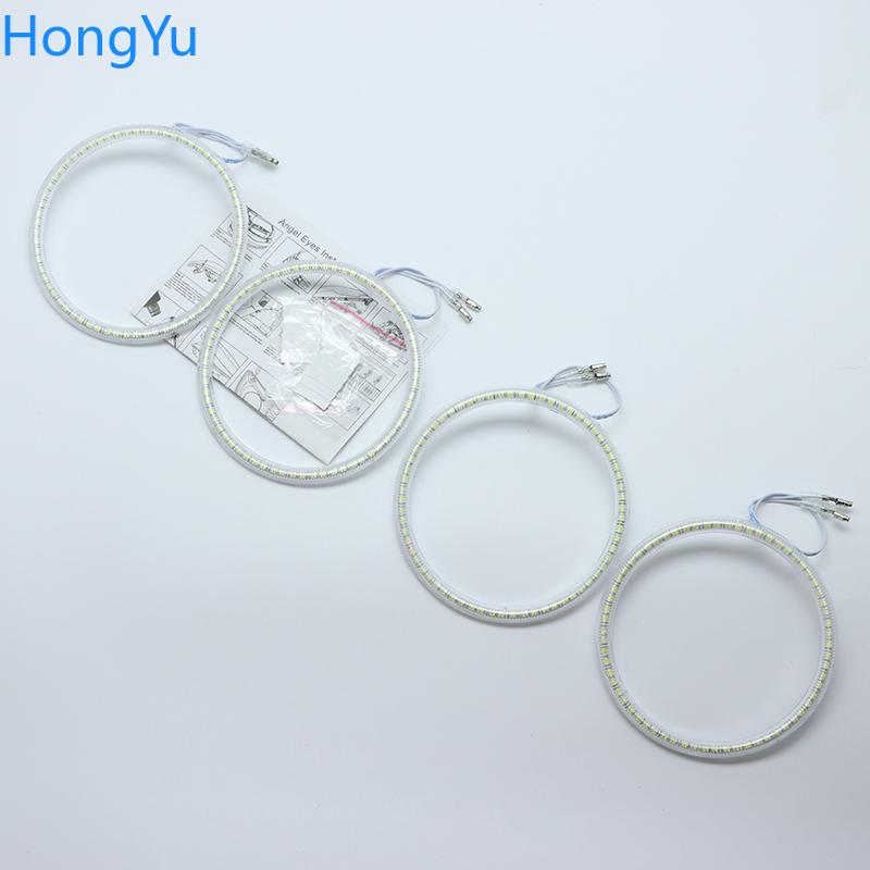 Для Volkswagen VW Passat B6 Magotan 2006 - 2010 Супер яркий белый цвет 3528 SMD светодиодный комплект ангельских глазок дневной ходовой свет DRL