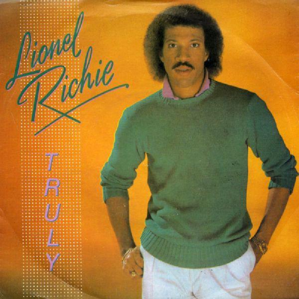 7inch Record LIONEL RICHIE - Truly TMG1284 Motown 1982 UK Soul/Funk Used