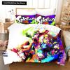 Splatoon Bedding Set Single Twin Full Queen King Size Kawaii Boys/girls Bed Set Aldult Boys Bedroom Duvet Cover Sets 3D Print