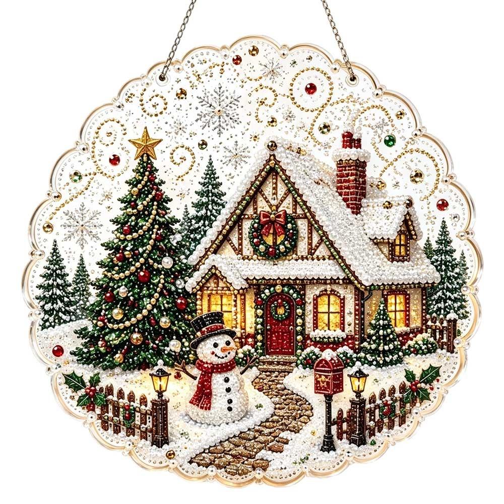 20cm Hanging Pendant Christmas Xmas Tree Charm Creative Wall Ornaments DIY Crafts