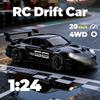 ndzsh1 2.4G 4WD high-speed remote-controlled drift car, four-wheel drive high-speed remote-controlled vehicle, rechargeable racing car