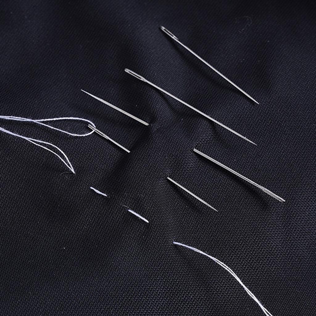 Набор для шитья из нержавеющей стали, 34 предмета, с автоматическим нитевдевателем и распарывателем ниток для вышивки, ремонта кожи, рукоделия