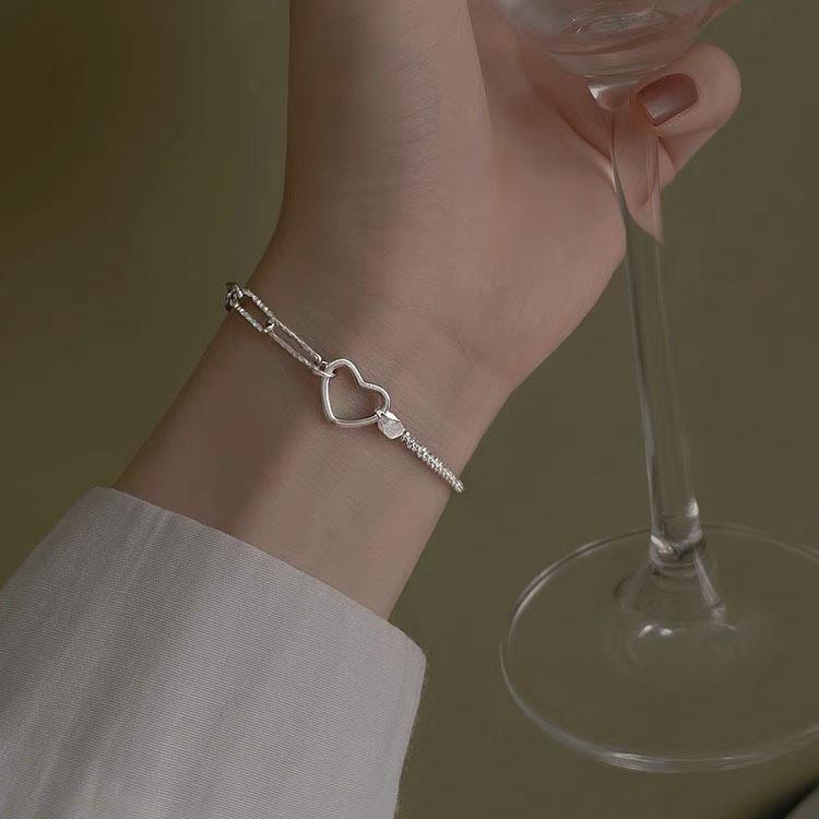 Изысканный ночной звездный циркониевый браслет для женщин элегантные посеребренные геометрические украшения для рук