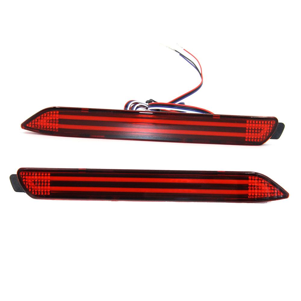 For TOYOTA CAMRY FORTUNER ALPHARD SIENNA LEXUS NX Rear Bumper Light Left Right Tail Brake Stop Lamp Reflector Lights Assembly