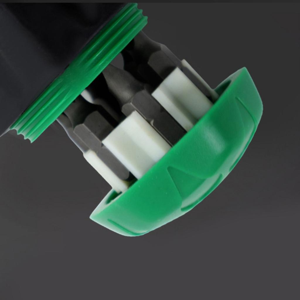 Многофункциональный набор отверток с трещоткой и магнитными битами из легированной стали S2 для различных профессиональных задач по ремонту и сборке дома