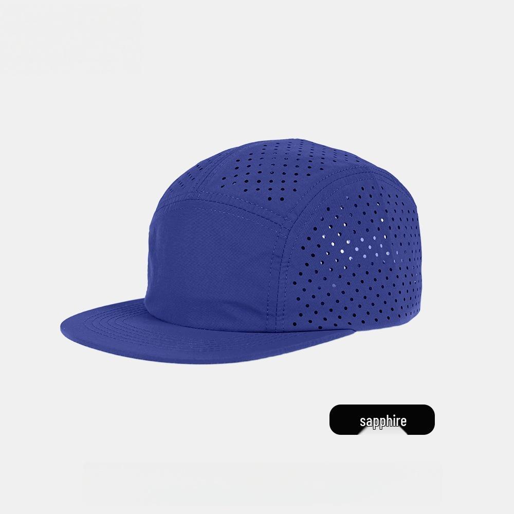 Мужская быстросохнущая солнцезащитная кепка-утка - Дышащая, перфорированная спортивная кепка с мягким козырьком.
