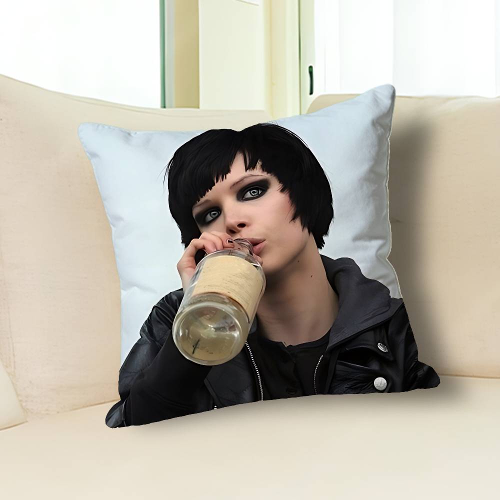 A-Alice G-Glass Наволочки Singer для Спальни Гостиной Дивана Домашний Декор Полиэстеровая Наволочка на Подушку с Молнией