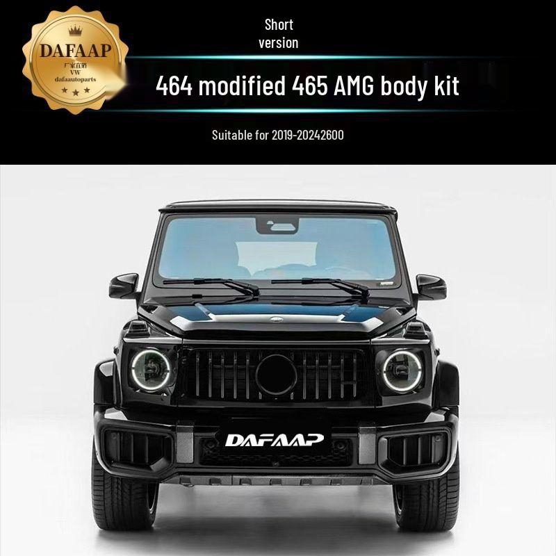 Обновление обвеса кузова в стиле AMG для Mercedes-Benz G-Class W464 на W465 (2019-2024 гг.)
