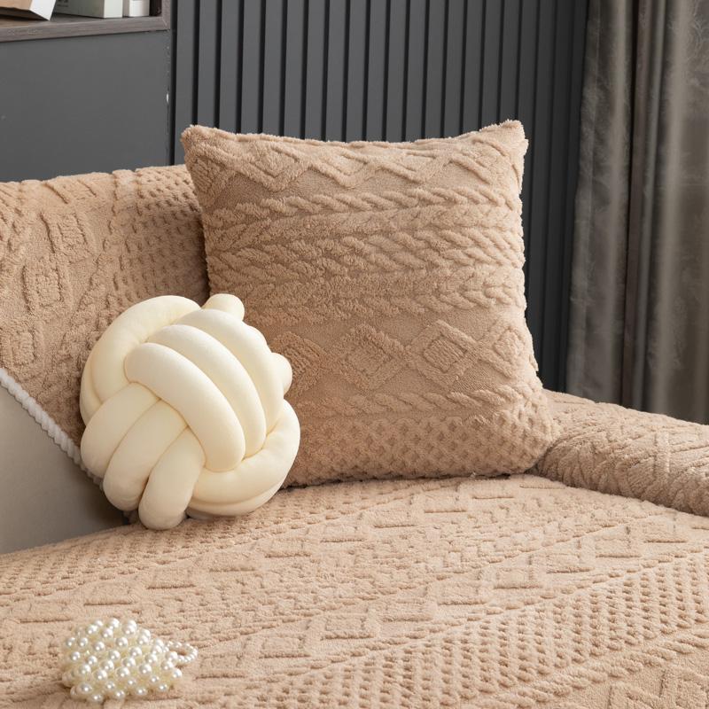 Чехлы на диван для гостиной, Нескользящий чехол для дивана, шезлонг, коврик для дивана, скандинавское универсальное угловое полотенце для дивана