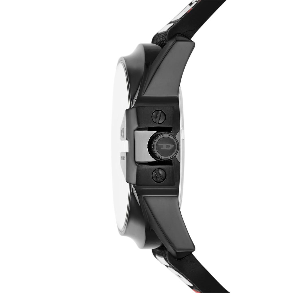 Diesel Мужские часы Master Chief из нержавеющей стали Quartz One Master Chief, черные/красные, размер