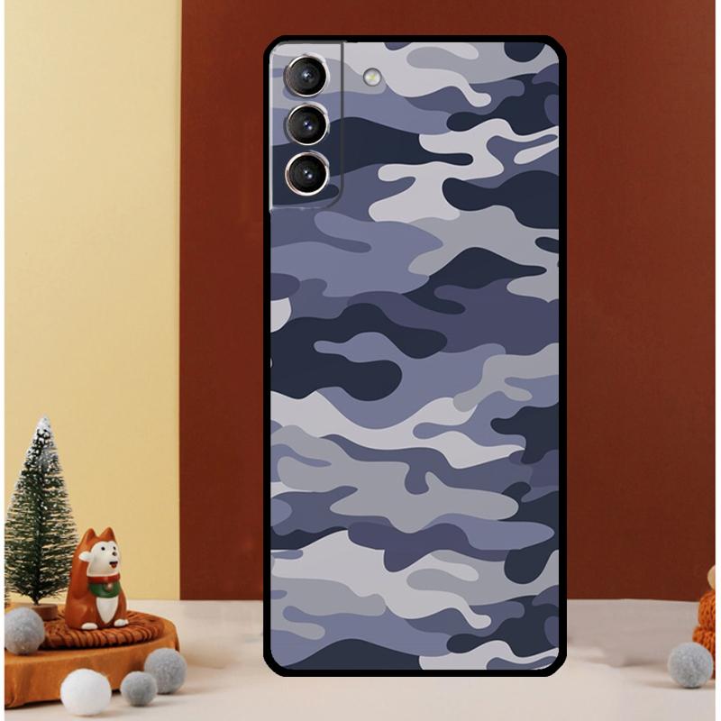 Камуфляжный чехол Camo для Samsung Galaxy S25 S26 Ultra S21 S22 S20 S23 S24 Ultra S10 Plus S25 FE Обложка Funda