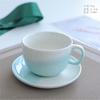 White Porcelain Coffee Cup And Saucer Set, Simple Ceramic Cup, Afternoon Tea, Creative Espresso Coffee Cup, Water Cup